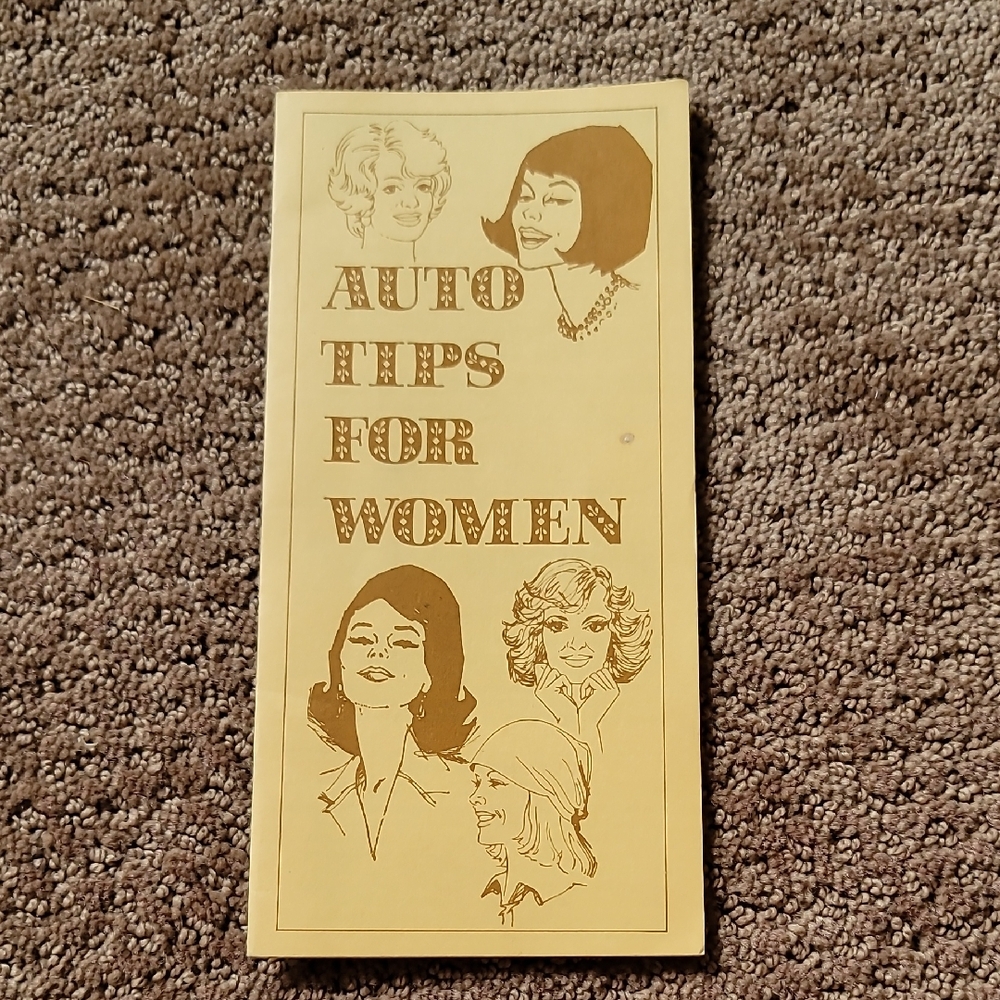 Vintage Auto Tips for Women Booklet